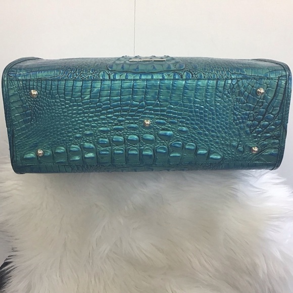 Brahmin Tia Peacock Melbourne Tote with registration card and dust bag N… - Picture 8 of 16